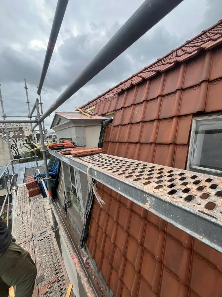 Chantier de rénovation - couvreur Roquebrune-Cap-Martin
